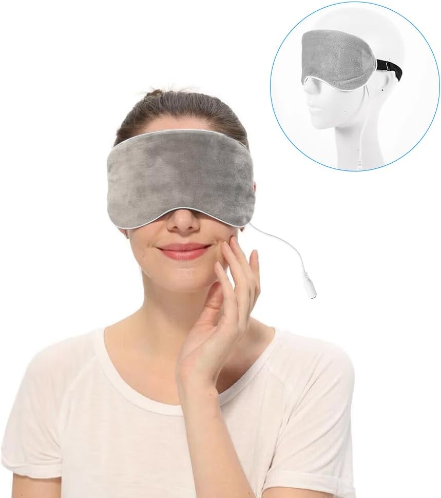 THERMOLUXE Penutup Mata Hangat Heated Sleep Eye Mask Rechargeable - TL-50 Gambar produk THERMOLUXE Penutup Mata Hangat Heated Sleep Eye Mask Rechargeable - TL-50