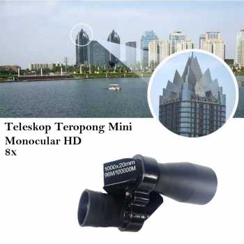 KOGER Teleskop Teropong Mini Monocular HD Low Light Telescope 8x - KG132