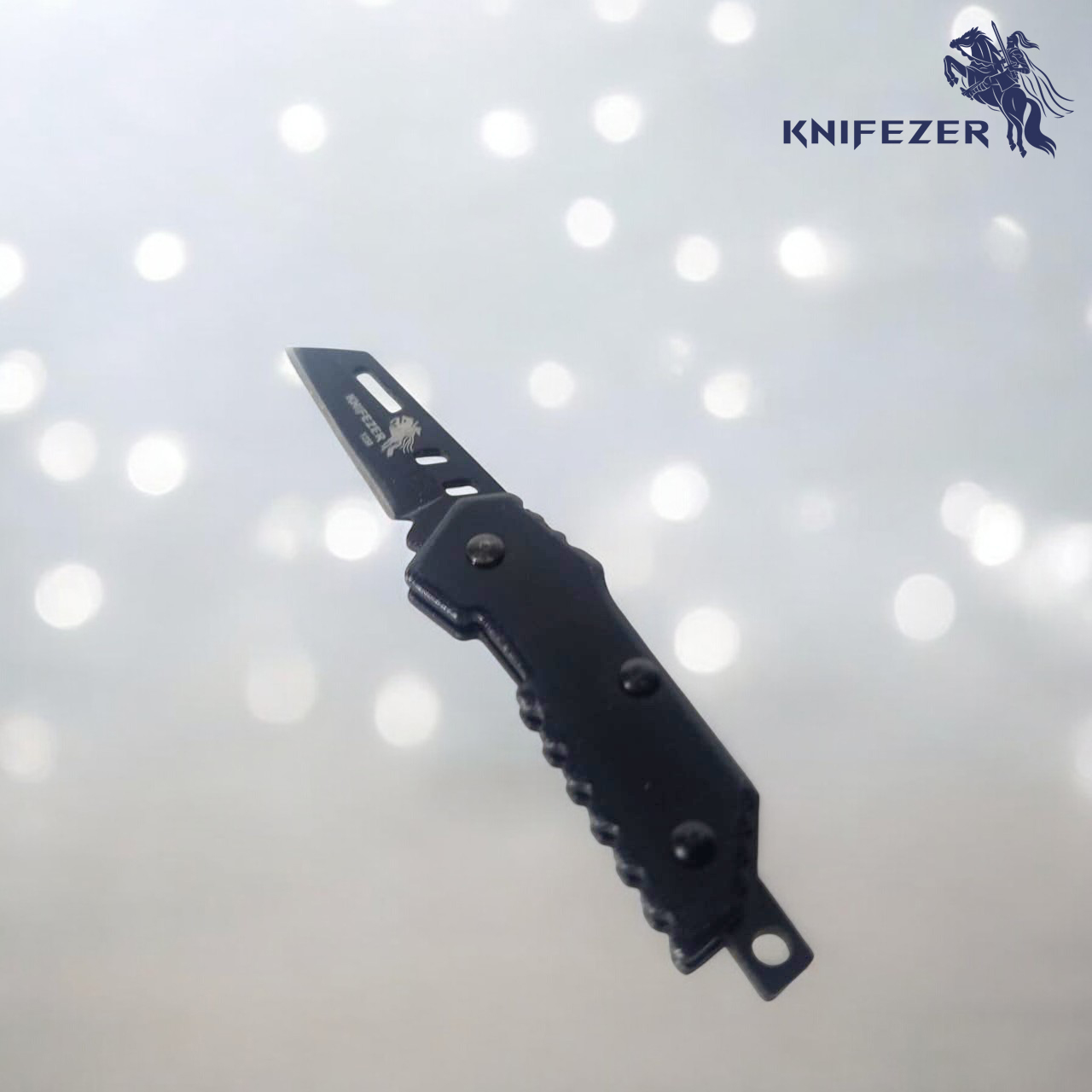 KNIFEZER Pisau Saku Lipat Mini Portable Keychain Survival Knife - Y238 Gambar produk KNIFEZER Pisau Saku Lipat Mini Portable Keychain Survival Knife - Y238