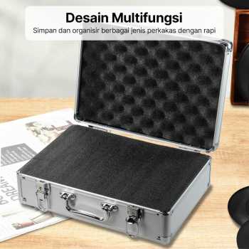 Gambar produk TaffGUARD Tas Koper Penyimpanan Barang Toolbox Hard Case Aluminium - TF-29