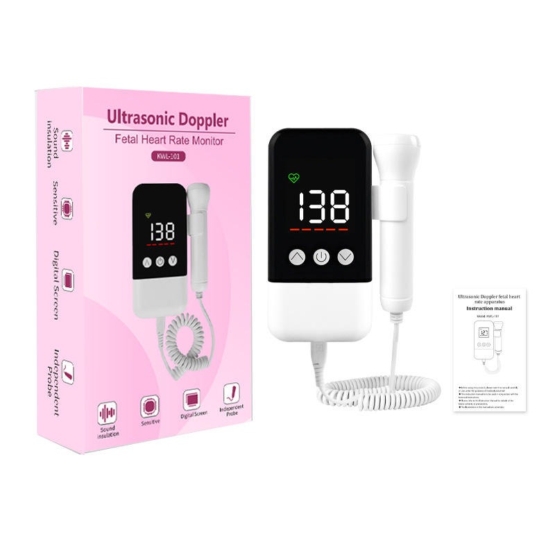 Villego Alat Deteksi Jantung Janin Fetal Doppler Heartrate 2.5MHz - KWL-101 Gambar produk Villego Alat Deteksi Jantung Janin Fetal Doppler Heartrate 2.5MHz - KWL-101