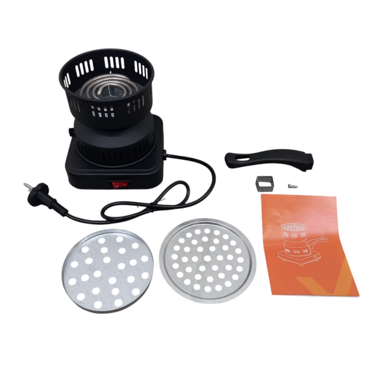 Gambar produk JZ Kompor Listrik Mini Pemanas Arang Hookah BBQ Charcoal Burner 500W - ZD-A016