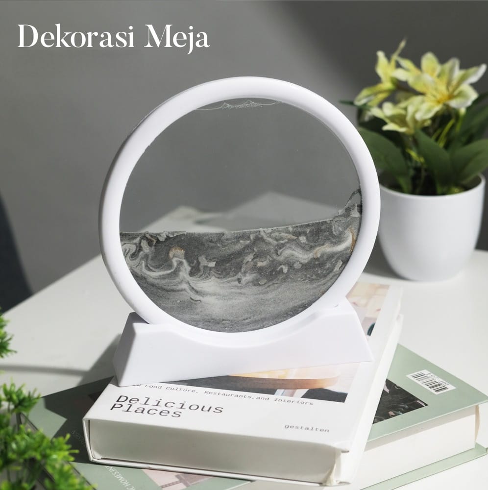 Sandbilder Pajangan Meja Dekorasi Pasir Hisap Gurun Quicksand 17.7cm - SB-3D Gambar produk Sandbilder Pajangan Meja Dekorasi Pasir Hisap Gurun Quicksand 17.7cm - SB-3D