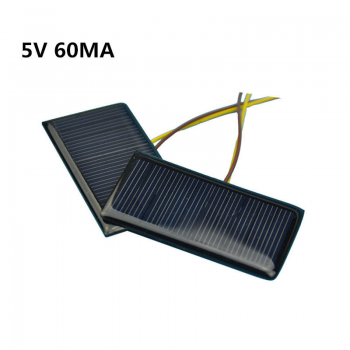 MAICHI Solar Panel Mini DIY Mainan Polikristalin 68x36mm 5V 60mA 0.3W - SPM02