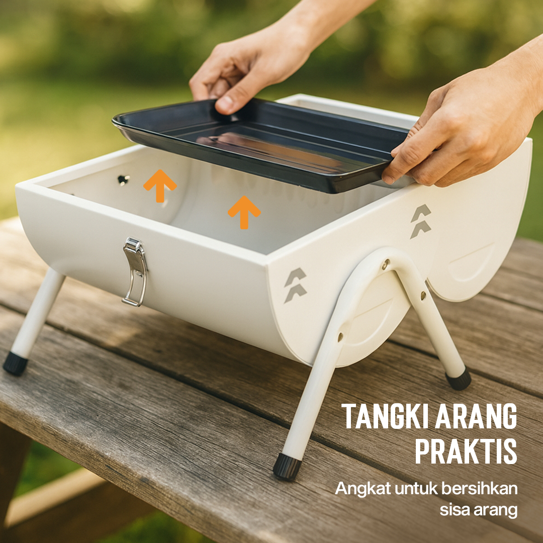 Xbess Alat Panggang Arang Portable BBQ Outdoor Grill Stove - K-707 Gambar produk Xbess Alat Panggang Arang Portable BBQ Outdoor Grill Stove - K-707