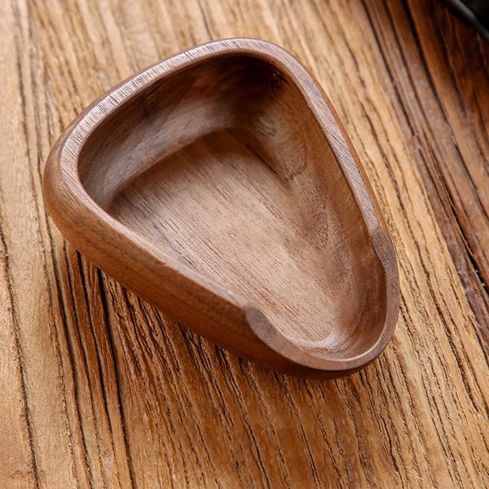 Gambar produk KAFEI Coffee Dosing Tray Mangkok Takar Biji Kopi Walnut Wood - OX10