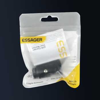 Gambar produk ESSAGER Car Charger Mobil Fast Charging PD QC 4.0 USB Type C Port 45W - ECCAC45-TL01-P