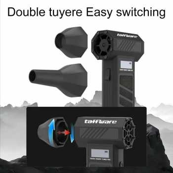 Gambar produk Taffware Air Duster Blower Vacuum Turbo Jet Fan 130000RPM 8000Pa 184W - P30