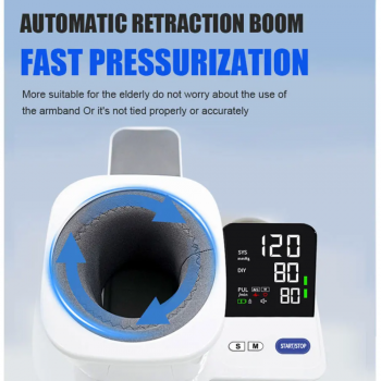 Gambar produk TOPU Tensimeter Digital Pengukur Tekanan Darah Monitor English Voice - XY11-H