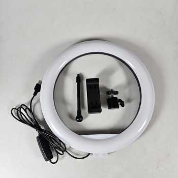 Gambar produk TaffSTUDIO Lampu Ring Light LED 3in1 Color Tripod Holder 25.5cm 12W - QX-260