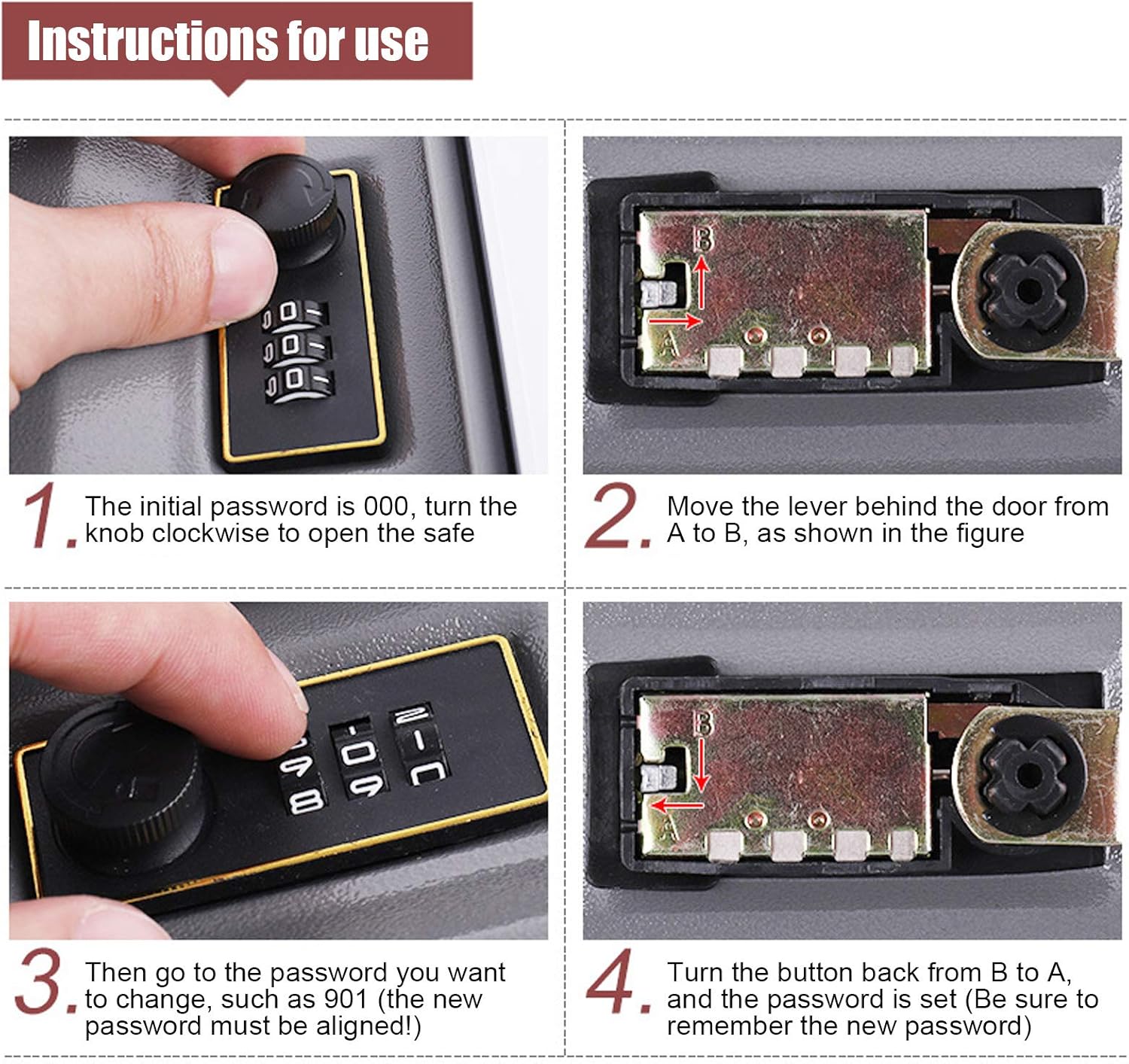 HOMESAFE Kotak Buku Novel Hidden Security Box Password Lock Size S - KBS Gambar produk HOMESAFE Kotak Buku Novel Hidden Security Box Password Lock Size S - KBS