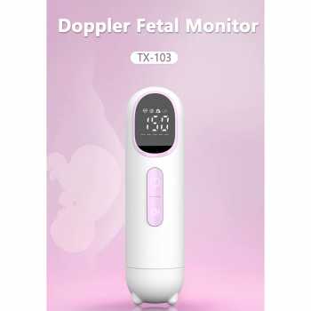 Mafabe Alat Deteksi Jantung Janin Fetal Doppler Heartrate Handheld - TX-103