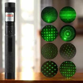WUIVI Laser Pointer Beam Star Pattern USB Rechargeable 200mAh - WV-303