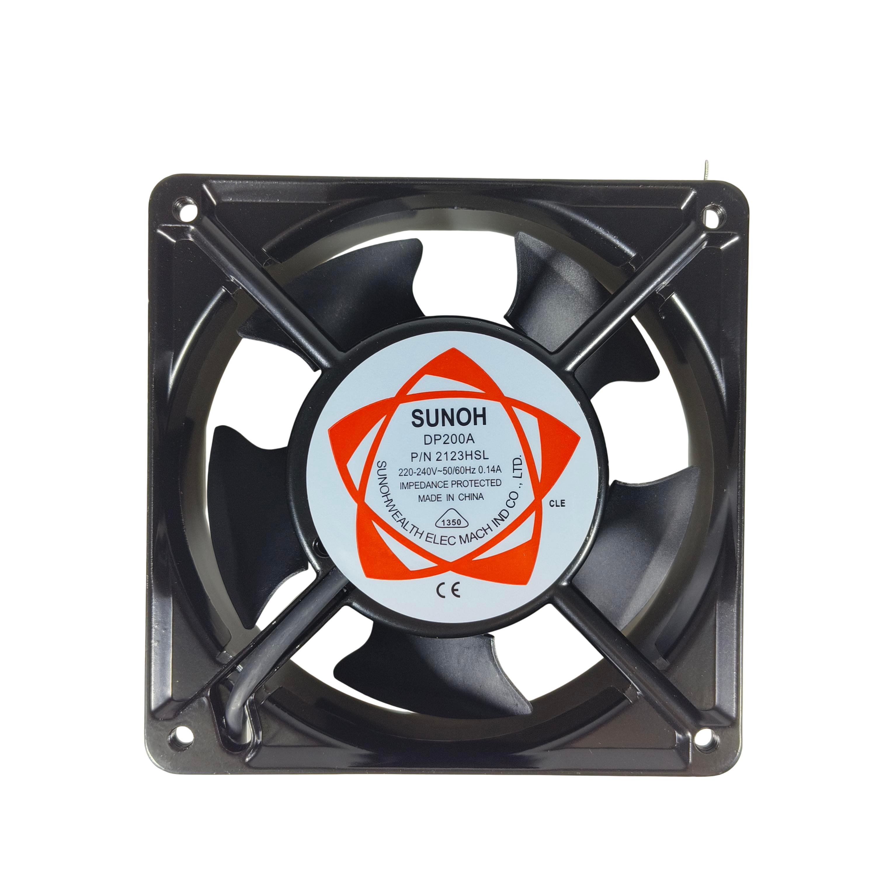 SUNOH Kipas Exhaust Cooling Fan 120mm 220V 0.14A - DP200A Gambar produk SUNOH Kipas Exhaust Cooling Fan 120mm 220V 0.14A - DP200A