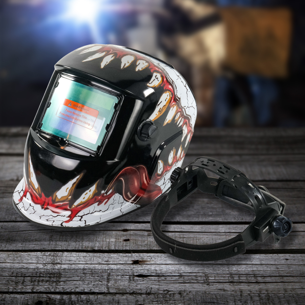 TaffGUARD Helm Las Otomatis Auto Darkening Welding Helmet - HW-012 Gambar produk TaffGUARD Helm Las Otomatis Auto Darkening Welding Helmet - HW-012