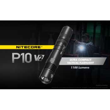 NITECORE Senter LED CREE XP-L2 V6 1100 Lumens - P10 V2