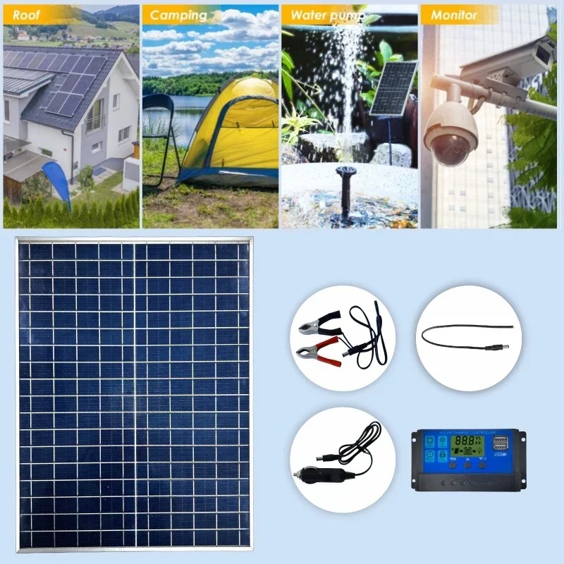 SUNYIMA Solar Panel Polycrystalline Photovoltaic Module 40cm 18V 20W - SN10 Gambar produk SUNYIMA Solar Panel Polycrystalline Photovoltaic Module 40cm 18V 20W - SN10