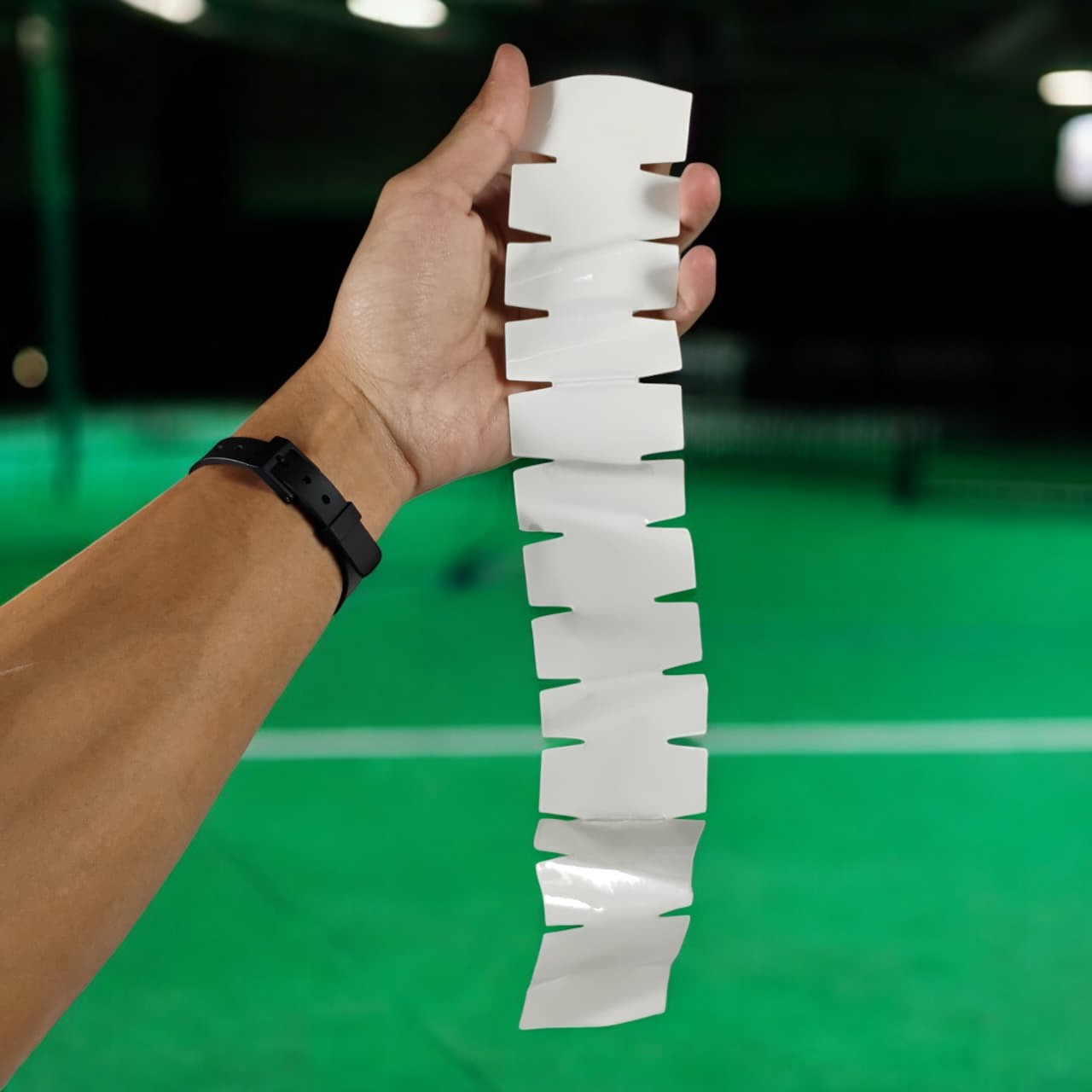 AMA Sport Pelindung Kepala Frame Raket Padel TPU Head Guard Tape Gigi Besar - BTR42 Gambar produk AMA Sport Pelindung Kepala Frame Raket Padel TPU Head Guard Tape Gigi Besar - BTR42