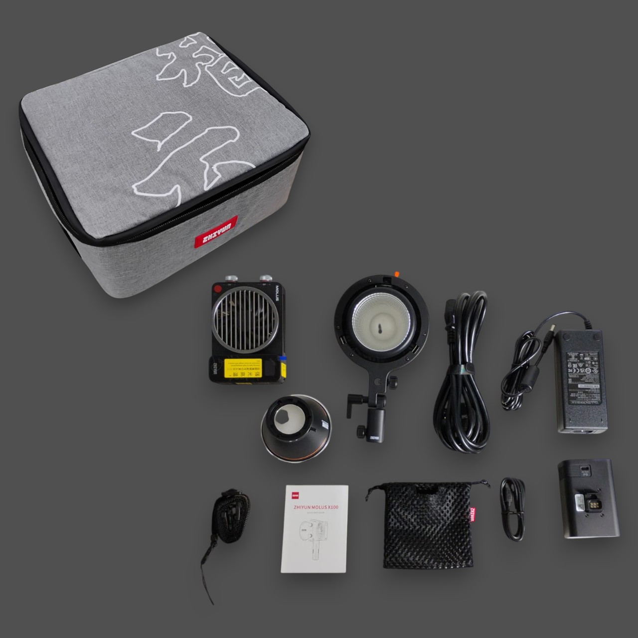 Zhiyun Lampu Studio Fotografi COB LED 3in1 Color Bowens Mount 100W - X100 Gambar produk Zhiyun Lampu Studio Fotografi COB LED 3in1 Color Bowens Mount 100W - X100