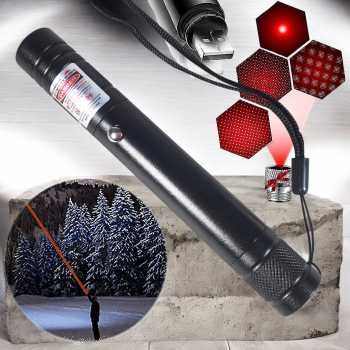 WUIVI Laser Pointer Beam Star Pattern USB Rechargeable 200mAh - WV-710