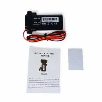 Gambar produk LOCATREX Alat Pelacak Mobil Motor GPS Tracker Alarm 2G 12-90V - ST901A