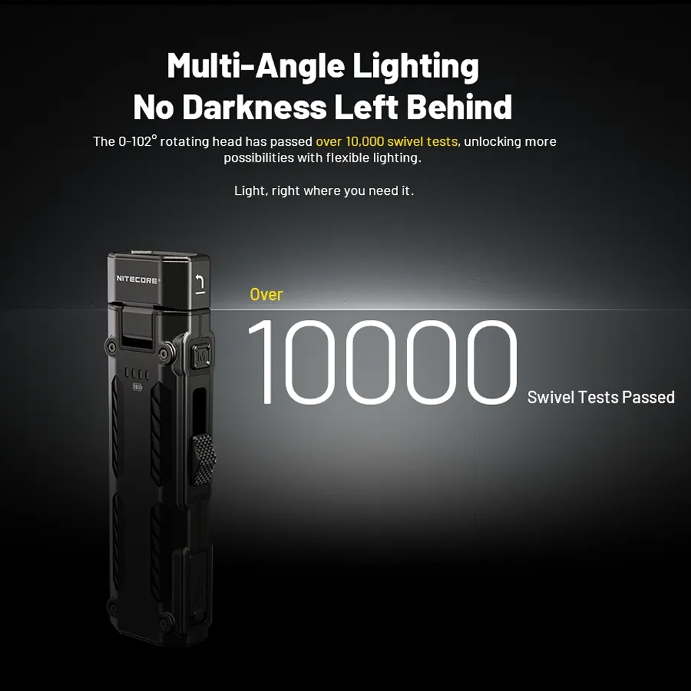NITECORE Senter LED Flashlight MCT UHE 3in1 Color IPX6 1600 Lumens - EDC09 Gambar produk NITECORE Senter LED Flashlight MCT UHE 3in1 Color IPX6 1600 Lumens - EDC09