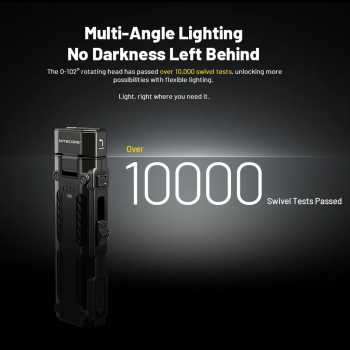 Gambar produk NITECORE Senter LED Flashlight MCT UHE 3in1 Color IPX6 1600 Lumens - EDC09