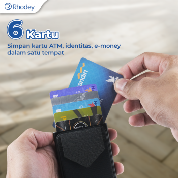 Gambar produk Rhodey Dompet Kartu Slim Slider Aluminium Anti RFID - G883