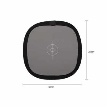 Gambar produk Fotodiox Focusing Plate Grey Card 18 Percent Photography 2in1 30cm - FT-18