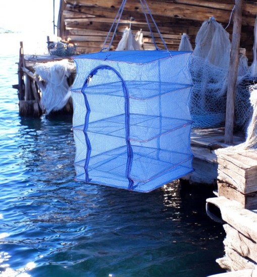 Gambar produk BearPaw Rak Pengering Jemur Makanan Dyring Mesh Net 4 Layer S - G58