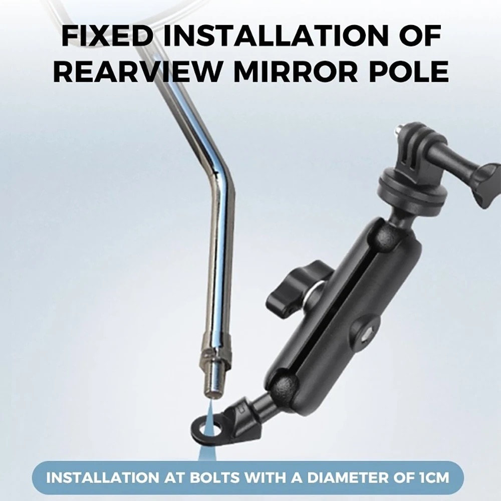 Gambar produk MOTOWOLF Mounting Holder Action Camera Motorcycle Ball Sleeve - MT9