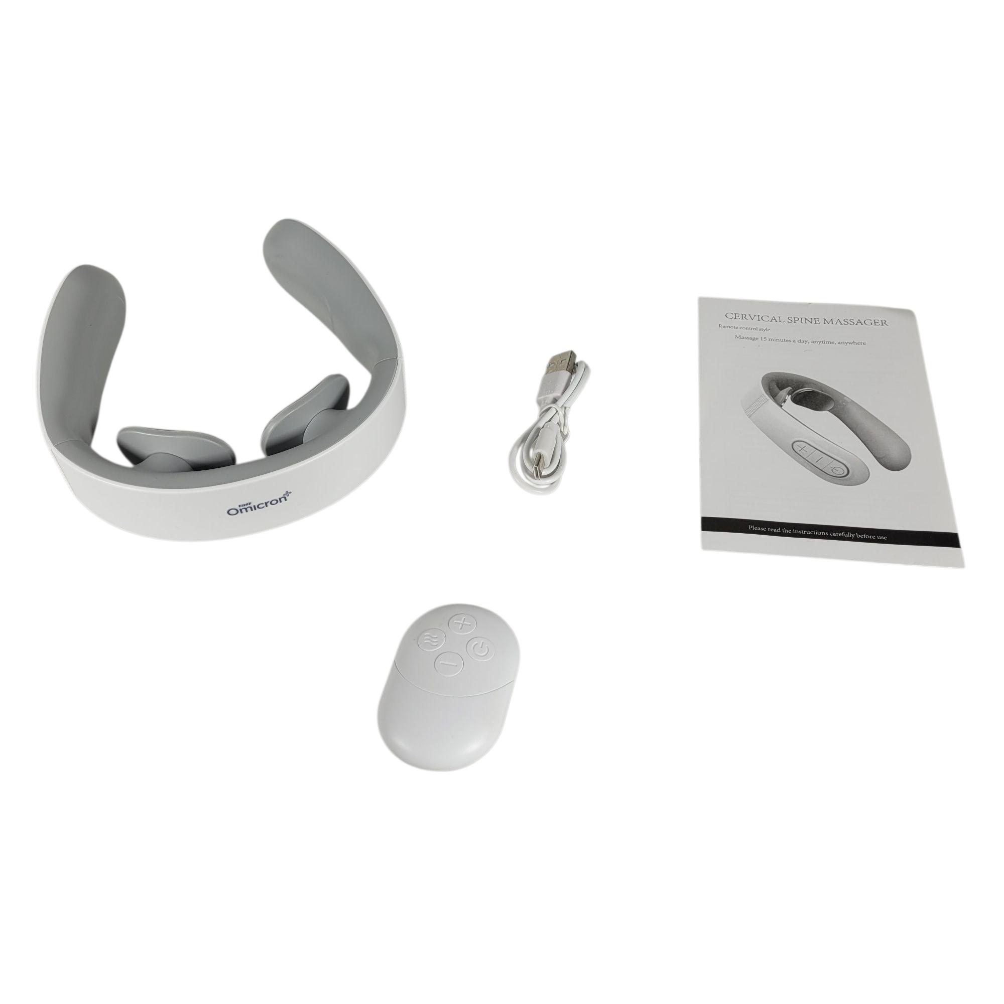 TaffOmicron Alat Pijat Leher Elektrik Neck Muscle Compress Massager - F6 Gambar produk TaffOmicron Alat Pijat Leher Elektrik Neck Muscle Compress Massager - F6