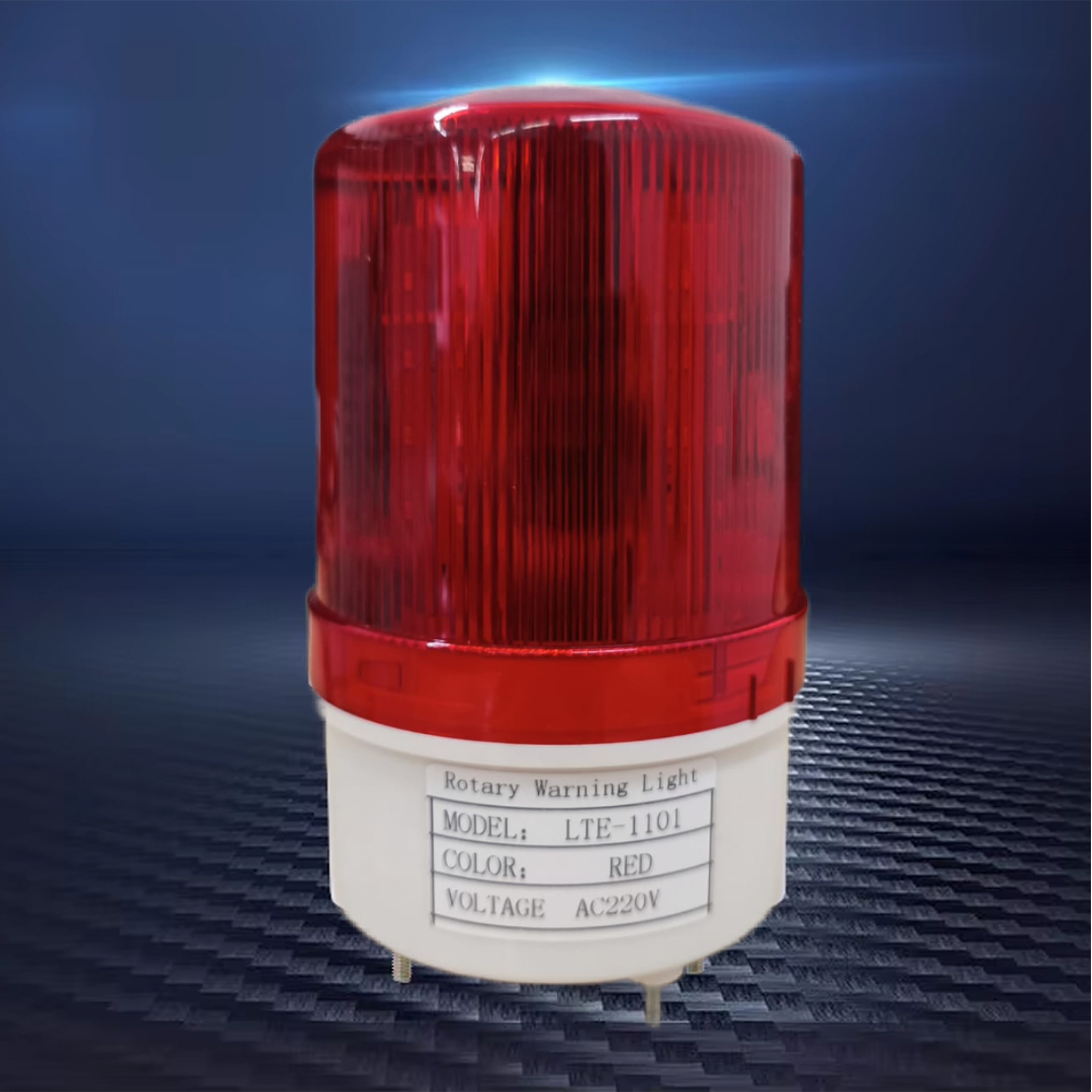 Gambar produk NANYI Warning Light Rotary Lamp LED Alarm Waterproof 220V 10W Silent - LTE-1101/1101J
