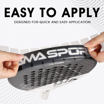 Gambar produk AMA Sport Pelindung Kepala Frame Raket Padel TPU Head Guard Tape Gigi Besar - BTR42