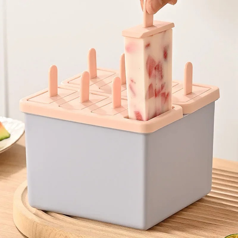 FUNDA Cetakan Es Krim 8 Grid Ice Cream Mold with Reusable Sticks - JS250 Gambar produk FUNDA Cetakan Es Krim 8 Grid Ice Cream Mold with Reusable Sticks - JS250