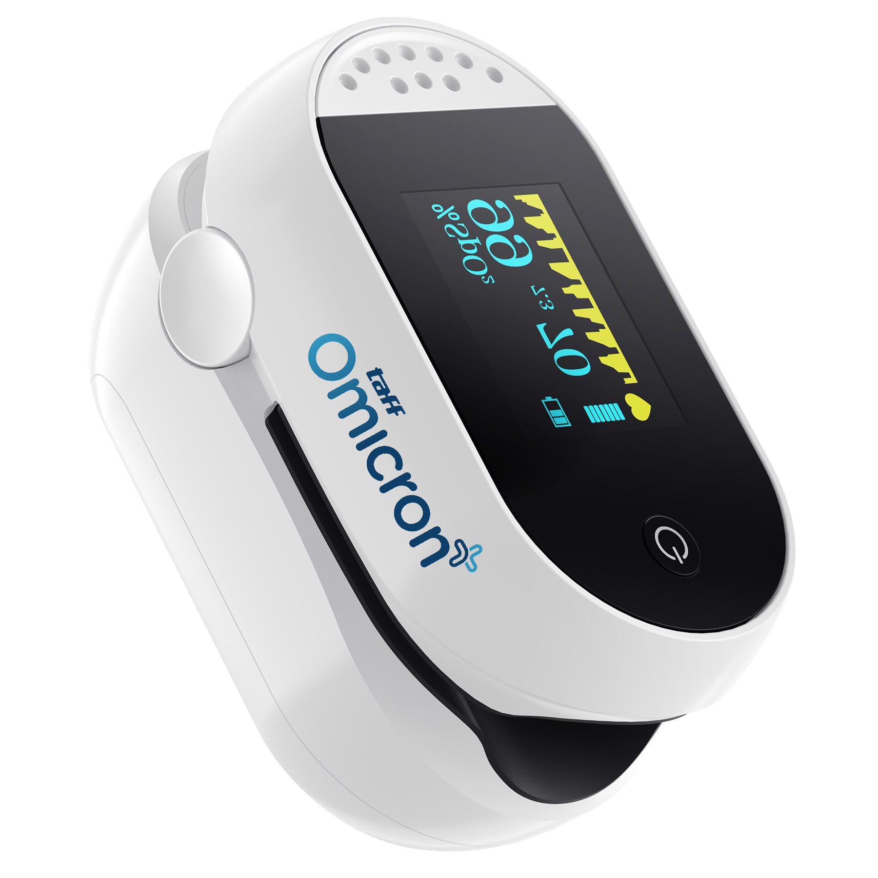 TaffOmicron Fingertip Pulse Oximeter Alat Ukur Saturasi Oksigen Darah - C101B1 Gambar produk TaffOmicron Fingertip Pulse Oximeter Alat Ukur Saturasi Oksigen Darah - C101B1