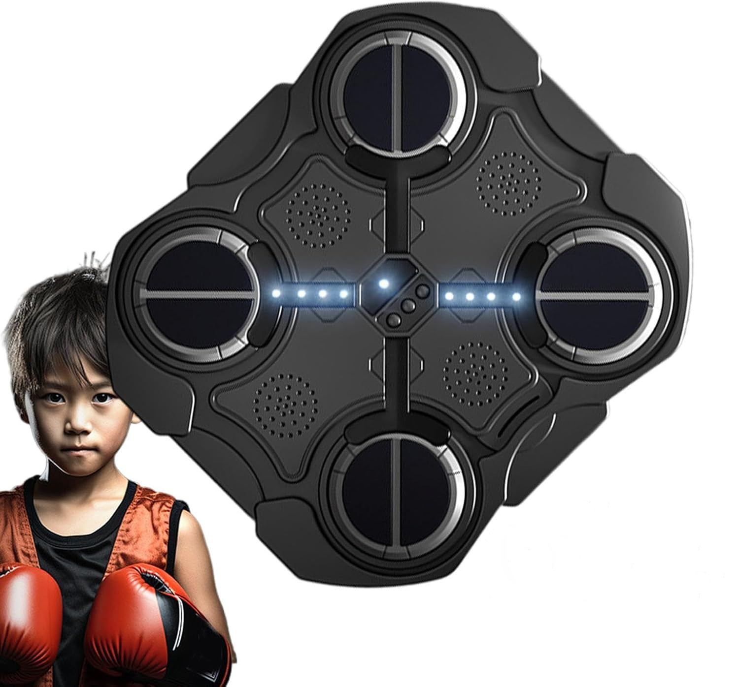 ELBOKERO Mesin Latihan Tinju Music Bluetooth Boxing Training Wall - EL04 Gambar produk ELBOKERO Mesin Latihan Tinju Music Bluetooth Boxing Training Wall - EL04