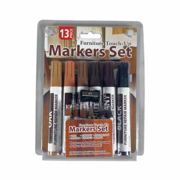 Gambar produk Yongli Set Spidol Pewarna Kayu Wood Repair Sticks Marker 12 PCS - YL228