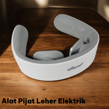 TaffOmicron Alat Pijat Leher Elektrik Neck Muscle Compress Massager - F6