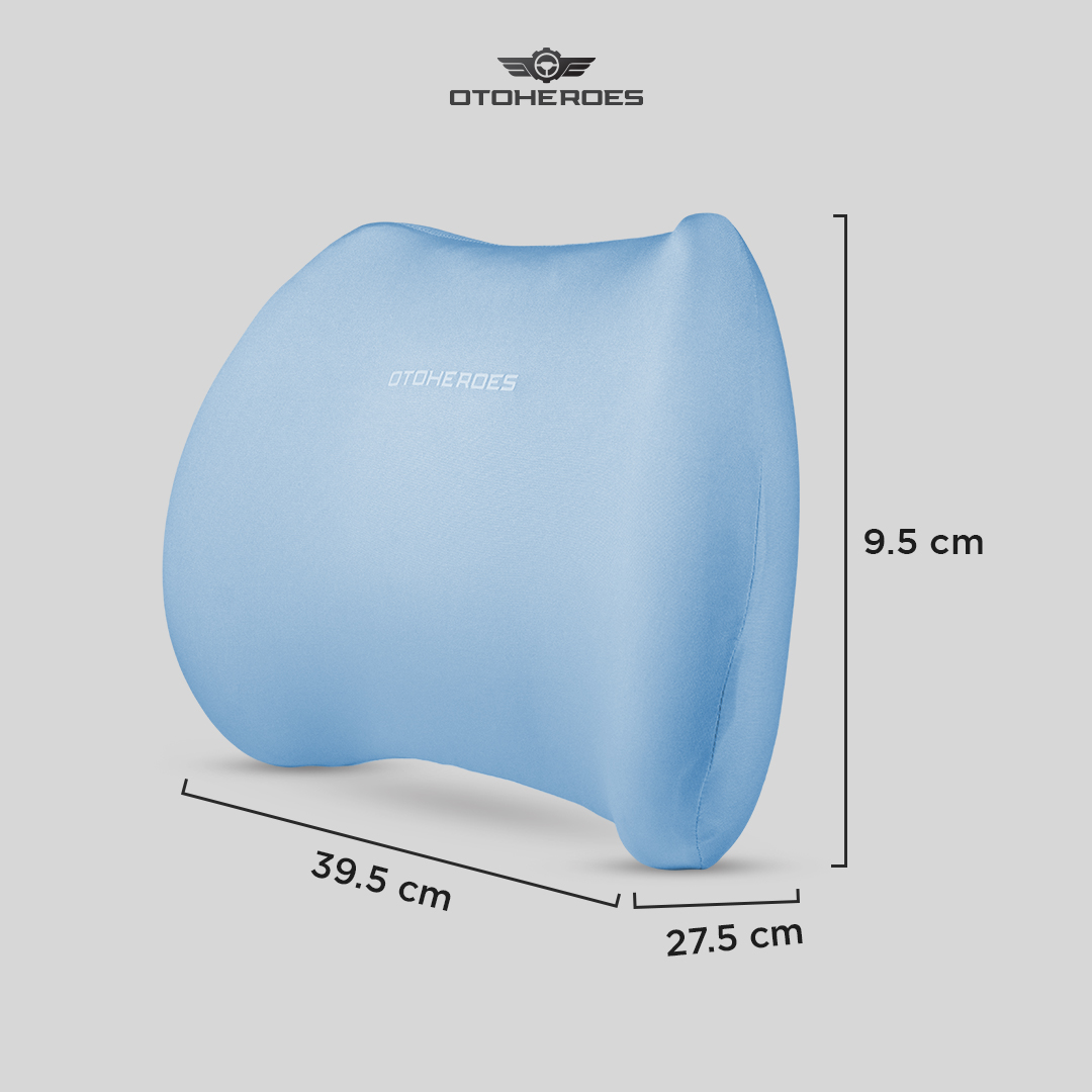 OTOHEROES Bantal Punggung Jok Mobil Memory Foam Lumbar Support - AW-40 Gambar produk OTOHEROES Bantal Punggung Jok Mobil Memory Foam Lumbar Support - AW-40