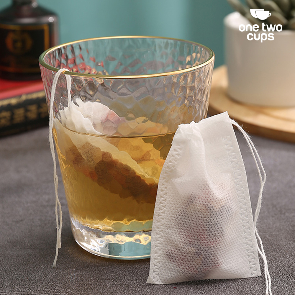 One Two Cups Kantong Filter Saringan Teh Tea Bag Disposable 100 PCS 5.5x7cm - M100 Gambar produk One Two Cups Kantong Filter Saringan Teh Tea Bag Disposable 100 PCS 5.5x7cm - M100