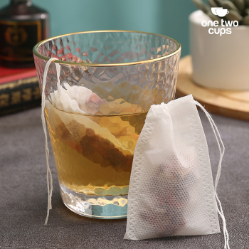Gambar produk One Two Cups Kantong Filter Saringan Teh Tea Bag Disposable 100 PCS 5.5x7cm - M100