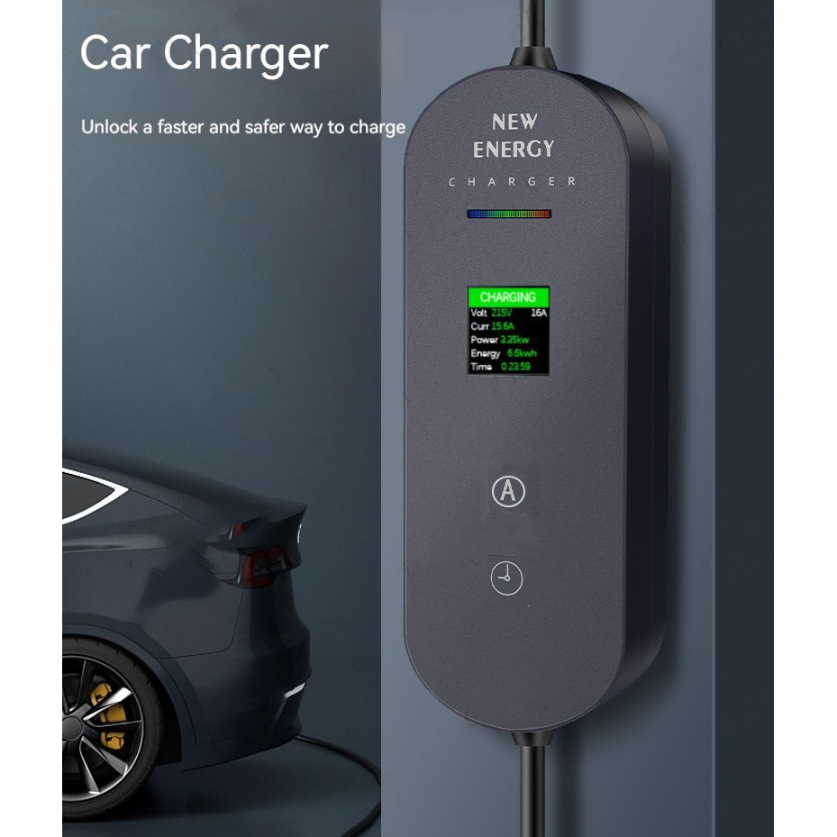 NEWENERGY Charger Mobil Listrik EV 1-Phase 32A 7kW CEE to Type2 Female - EVC01 Gambar produk NEWENERGY Charger Mobil Listrik EV 1-Phase 32A 7kW CEE to Type2 Female - EVC01