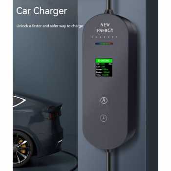 Gambar produk NEWENERGY Charger Mobil Listrik EV 1-Phase 32A 7kW CEE to Type2 Female - EVC01