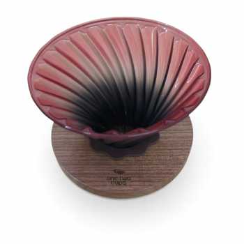 Gambar produk One Two Cups V60 Coffee Dripper Alat Seduh Kopi Manual Kaca 1-4 Cup - SD-8106