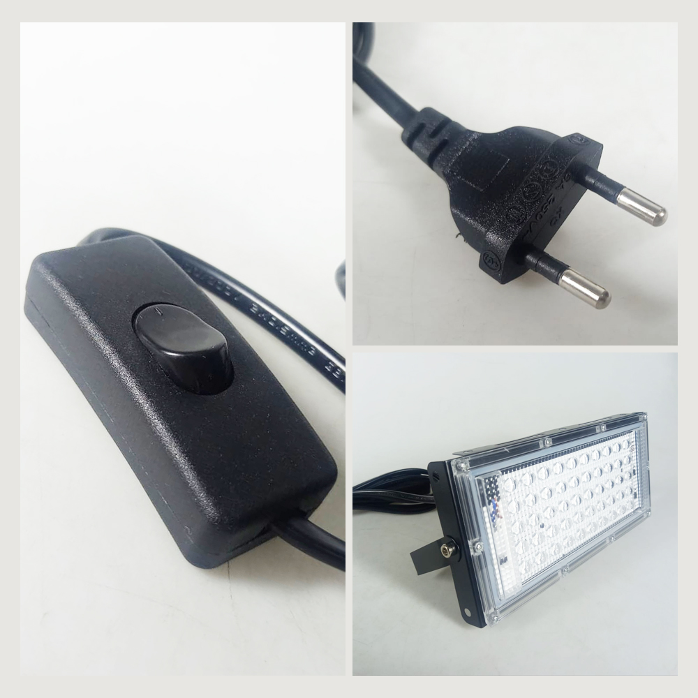 Gambar produk YCRAYS Lampu Sorot LED Floodlight Waterproof UV Ultraviolet 395nm - YC01