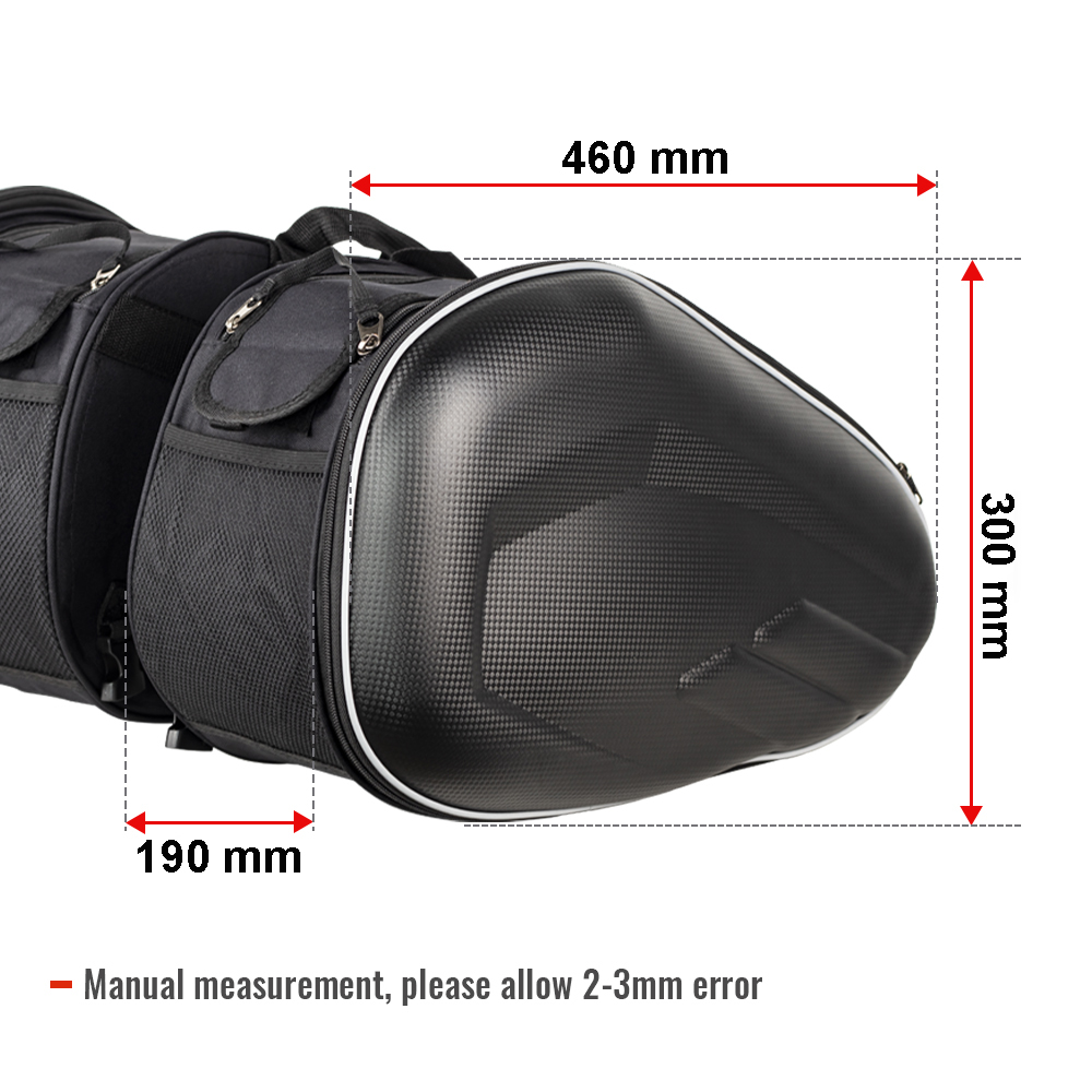 SHOPRIME Tas Motor Touring Samping Anti Air Side Saddle Bag - SH58L Gambar produk SHOPRIME Tas Motor Touring Samping Anti Air Side Saddle Bag - SH58L