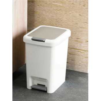 HOMBIN Tempat Sampah Pedal Kaki Trash Bin Household with Hand Press - H101