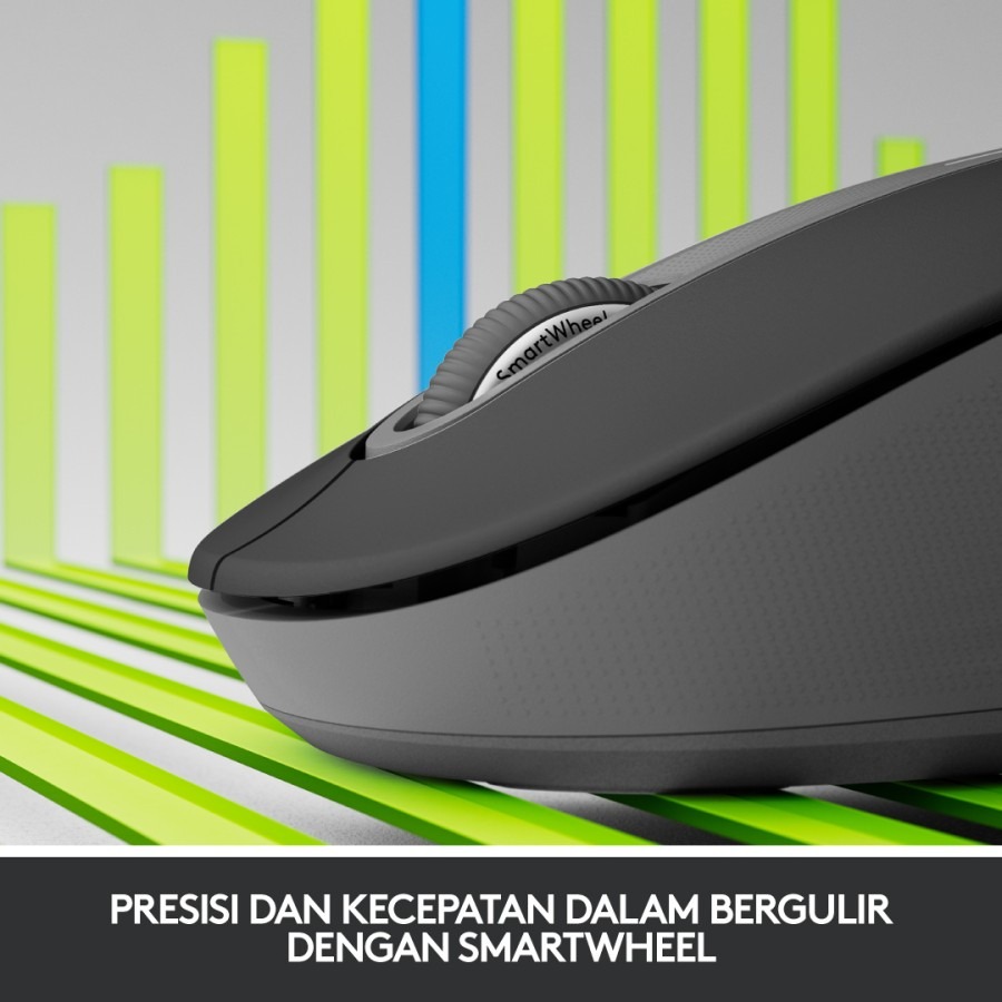 Logitech Mouse Wireless Bluetooth Silent Touch 4000 DPI - M650L Gambar produk Logitech Mouse Wireless Bluetooth Silent Touch 4000 DPI - M650L