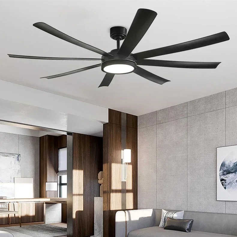 Gambar produk SOVE Kipas Angin Gantung Lampu LED Tri Color with Remote 72 Inch - SOTF-100